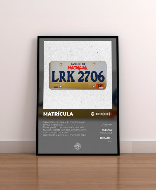 MATRÍCULA
