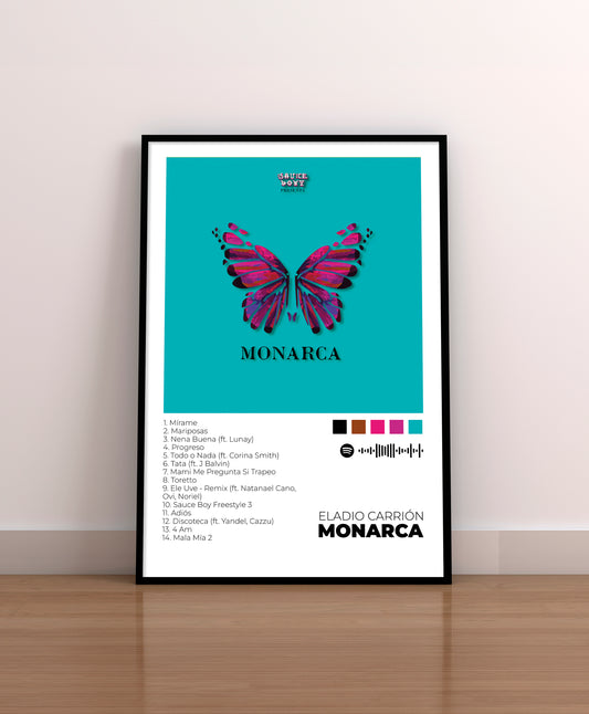 MONARCA. Eladio Carrión. Poster.