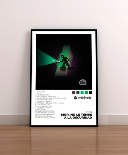 MOR, No le temas a la oscuridad. Ferxxo. Poster.