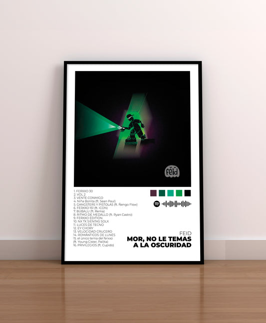 MOR, No le temas a la oscuridad. Ferxxo. Poster.