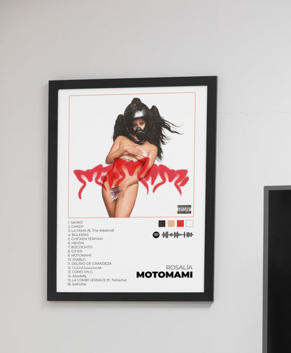 MOTOMAMI. Rosalía. Poster.