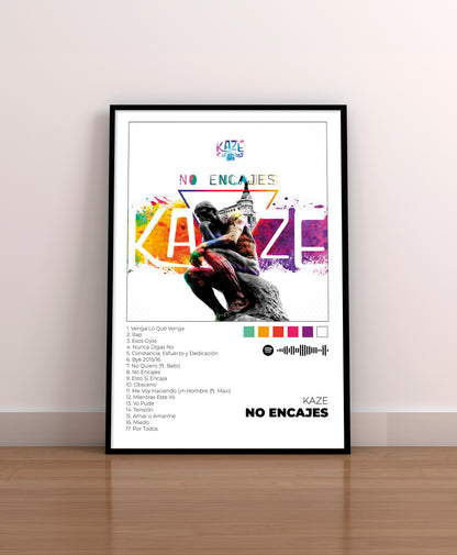 No Encajes. Kaze. Poster.