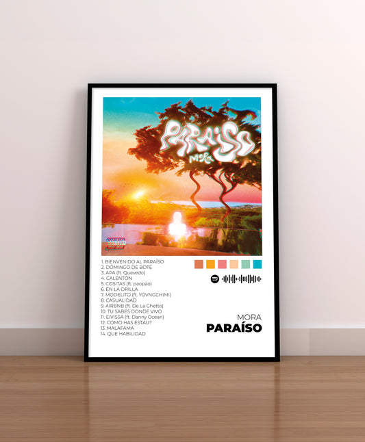 Paraíso. Mora. Poster.