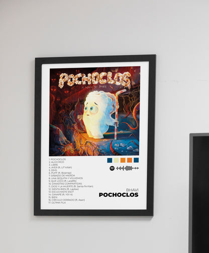 POCHOCLOS - Poster Digital de Bhavi | Music Prints