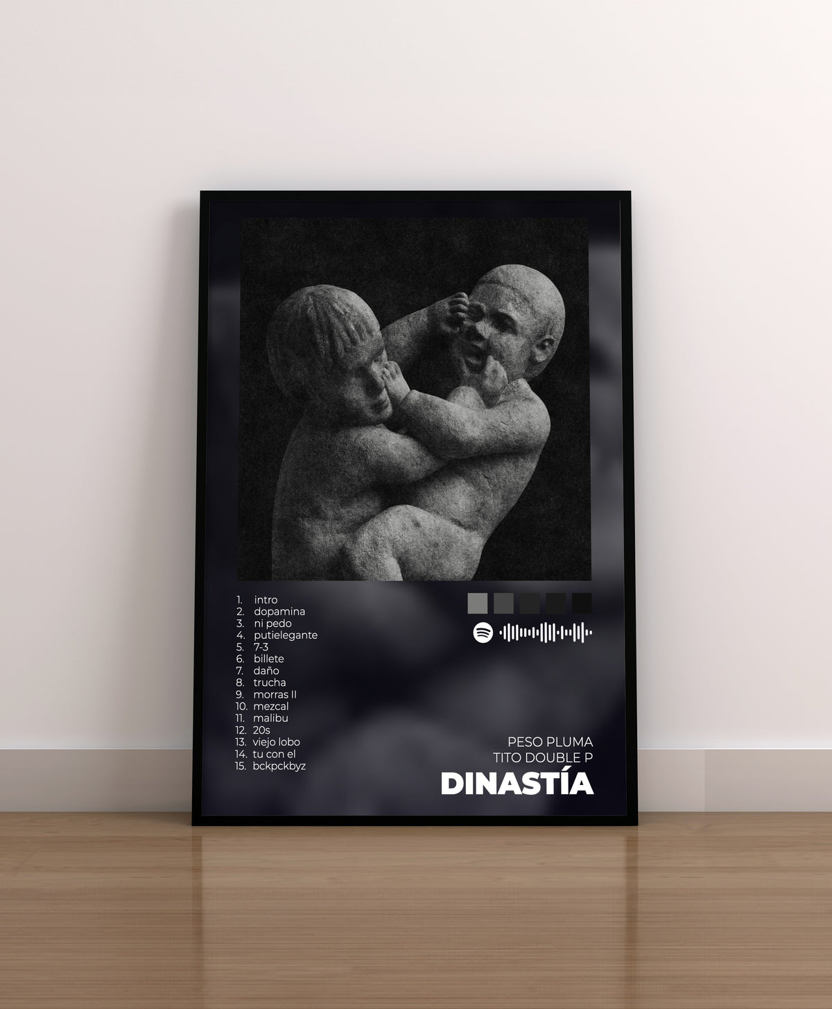 dinastía. peso pluma. poster. lamina. regalo.