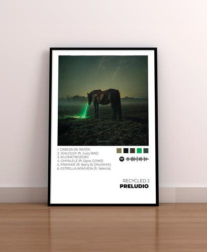 Preludio - Poster Digital de Recycled J | Music Prints