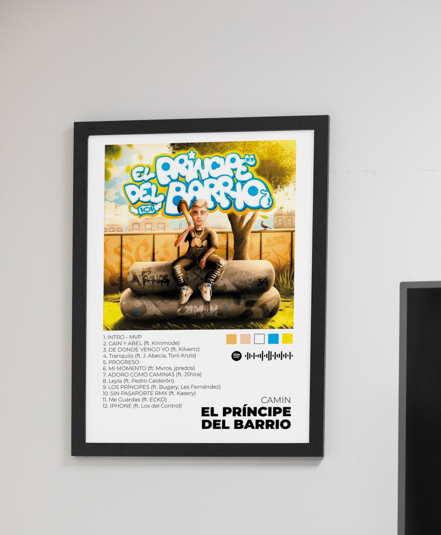 EL PRÍNCIPE DEL BARRIO. Camin. Poster