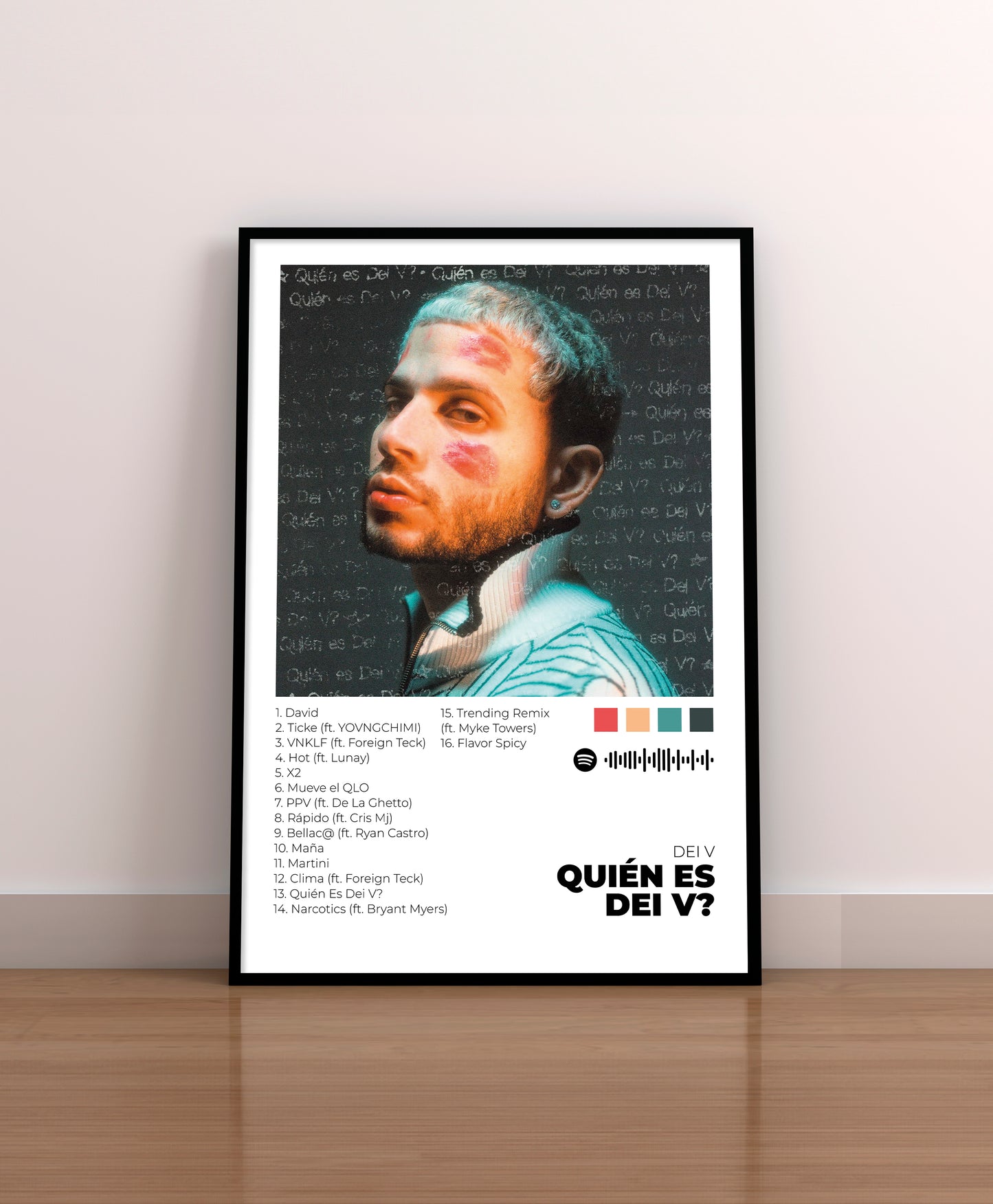 Quien es Dei V? - Poster Digital de Dei V | Music Prints