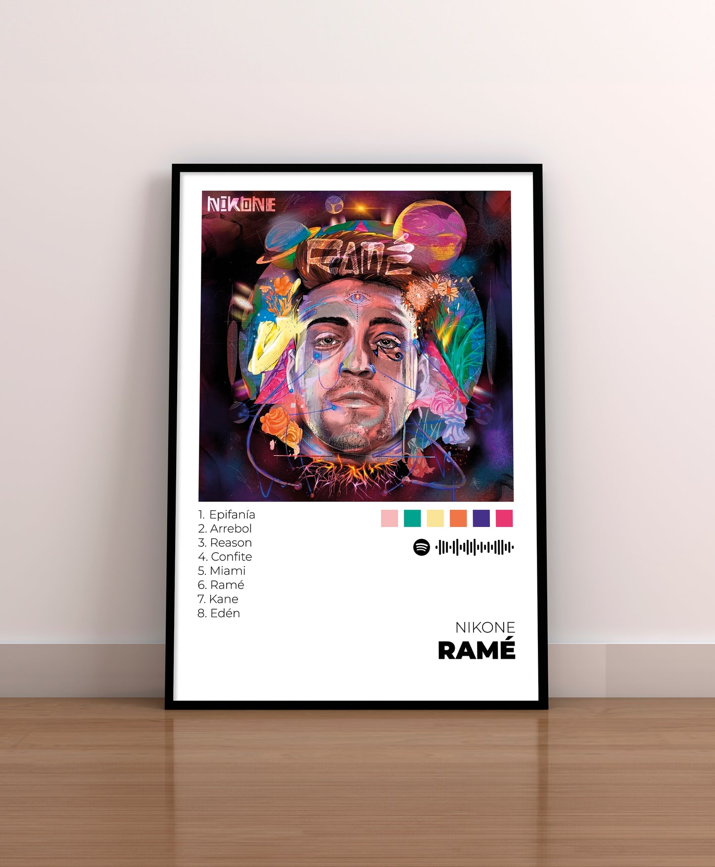 Ramé - Poster Digital de Nikone | Music Prints