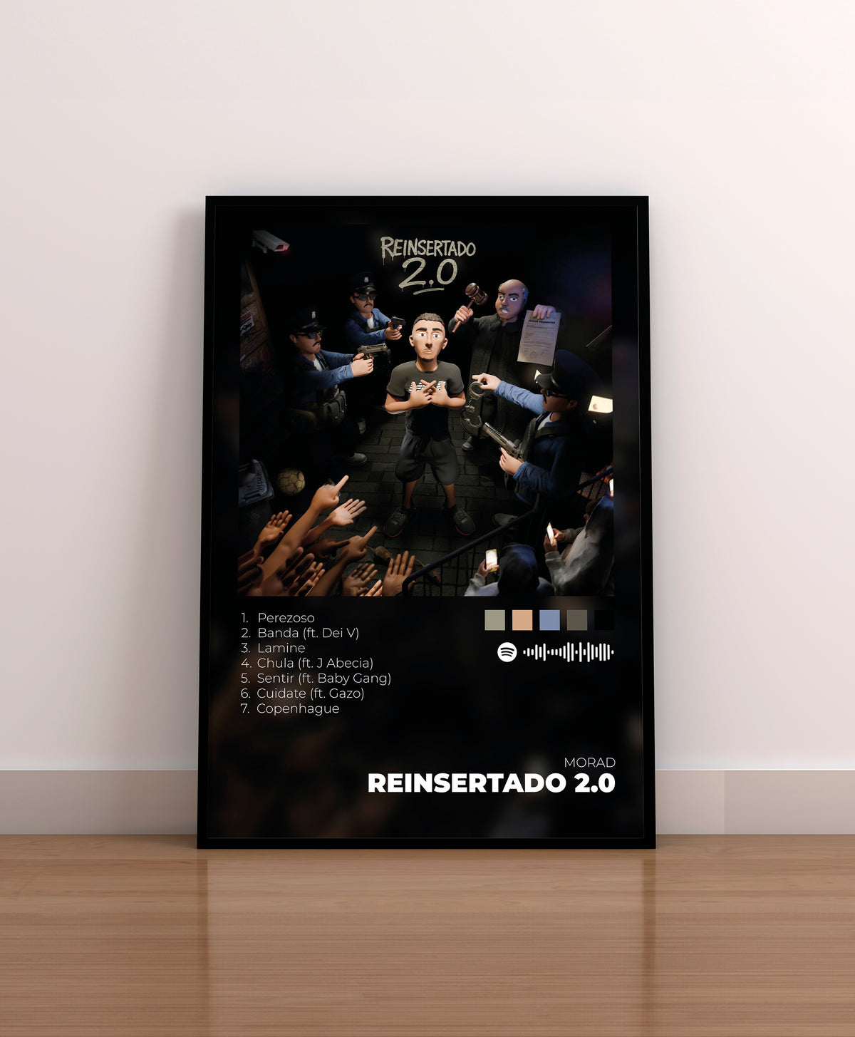 Reinsertado REINSERTADO - Poster Digital de Morad | Music Prints