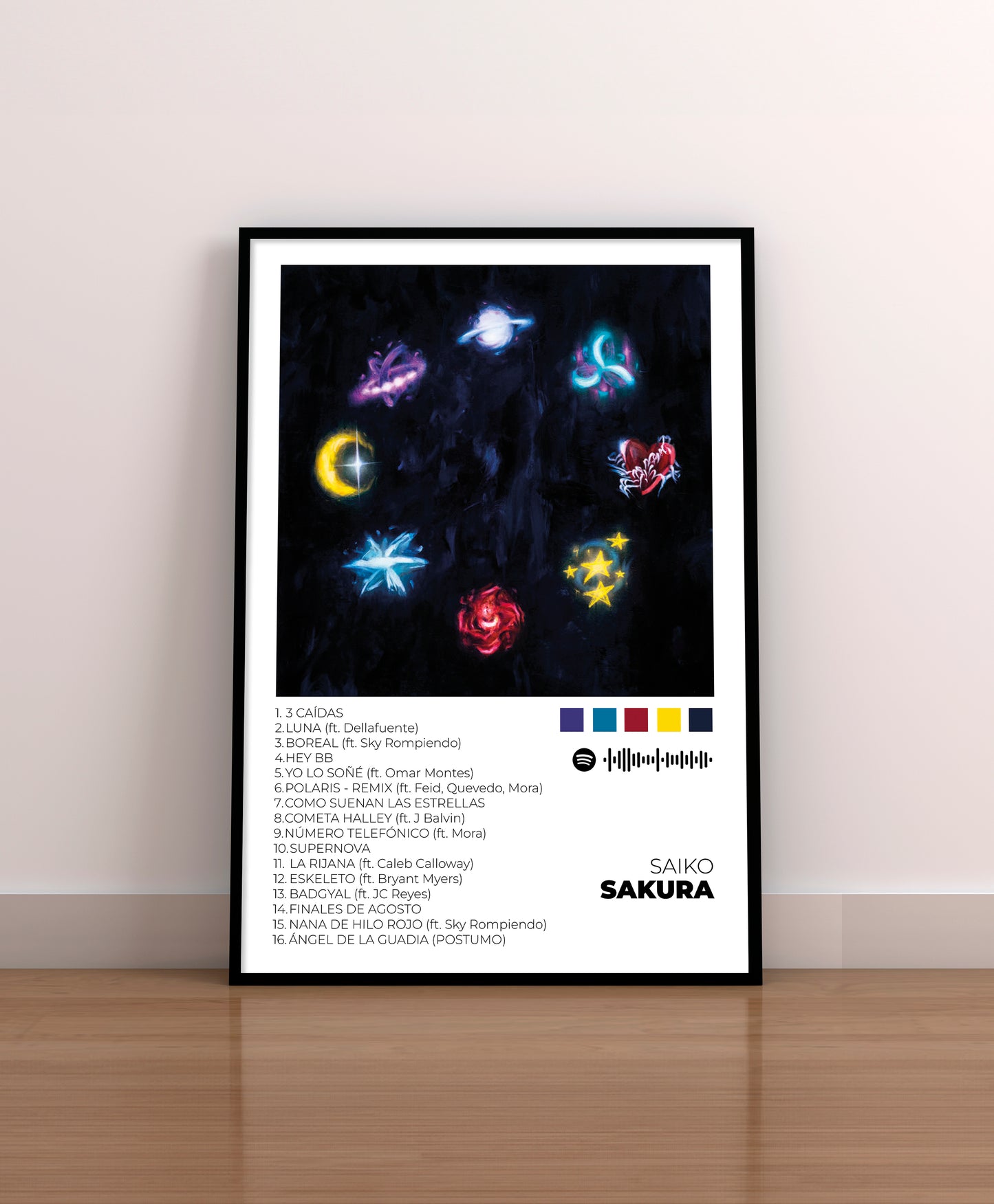 Sakura - Poster Digital de Saiko | Music Prints