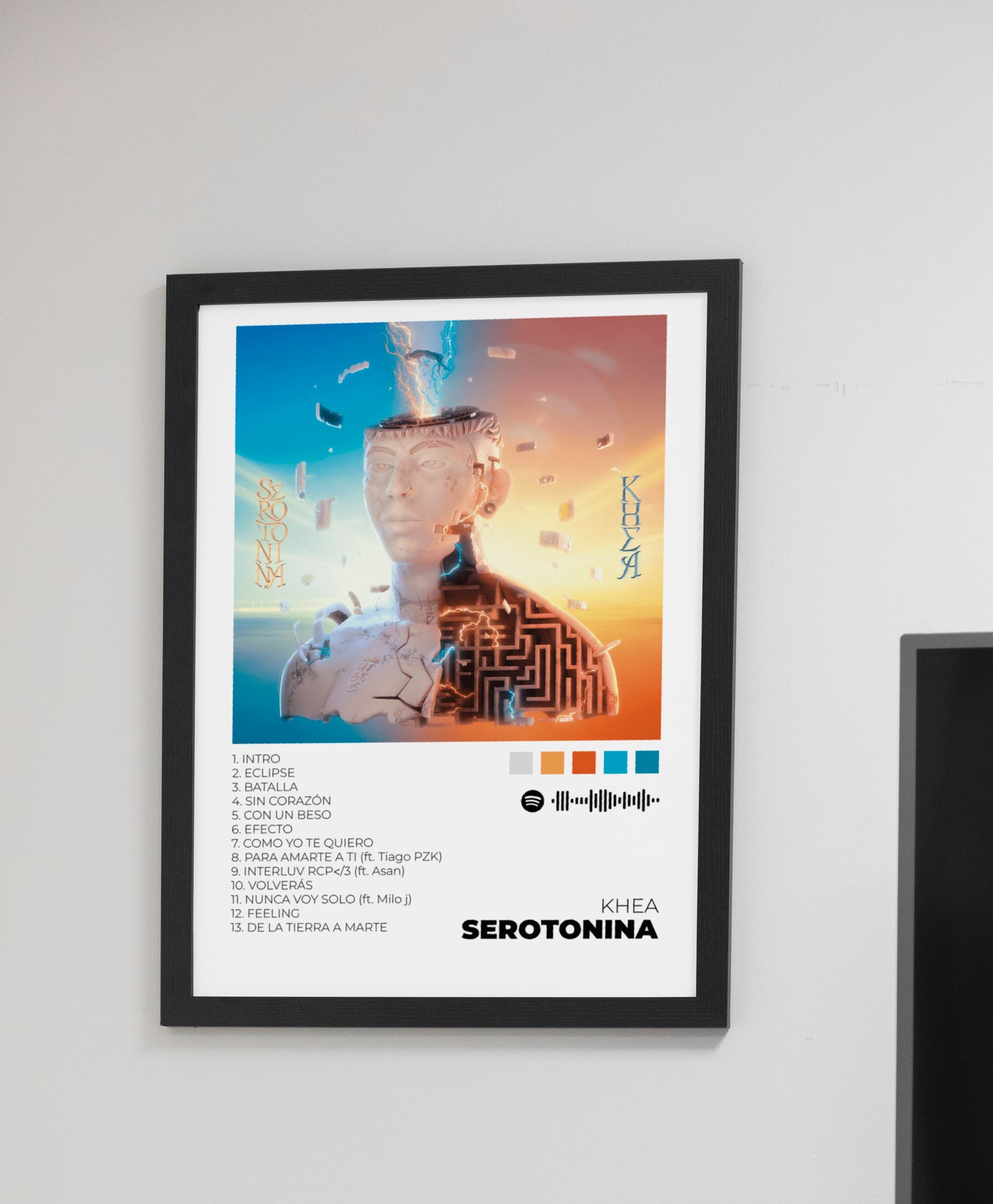 SEROTONINA - Poster Digital de Khea | Music Prints