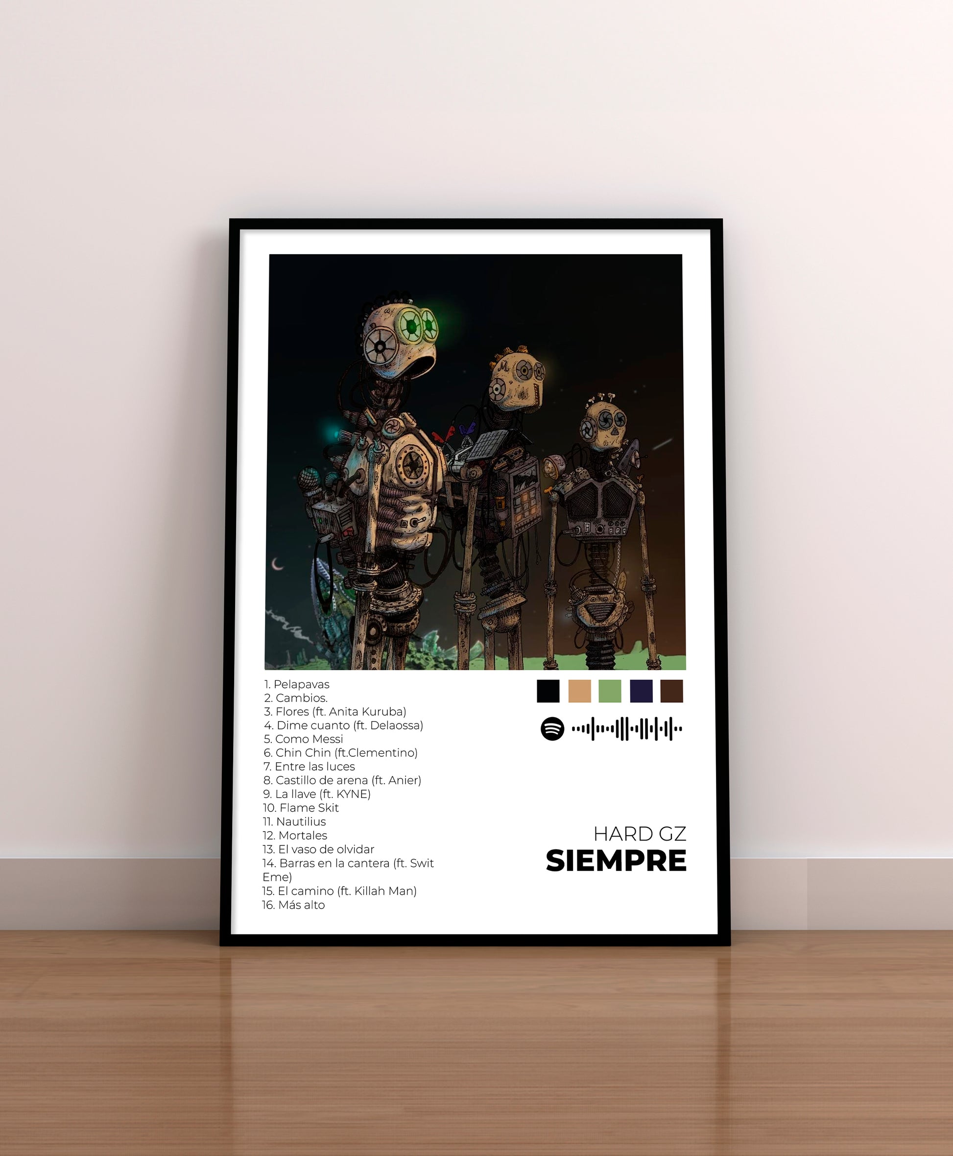 Siempre - Poster Digital de Hard GZ | Music Prints