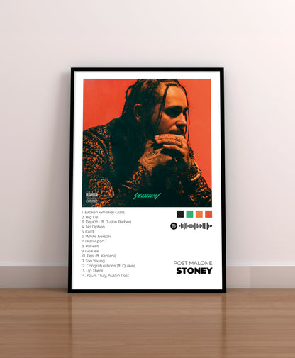 Stoney - Poster Digital de Post Malone | Music Prints