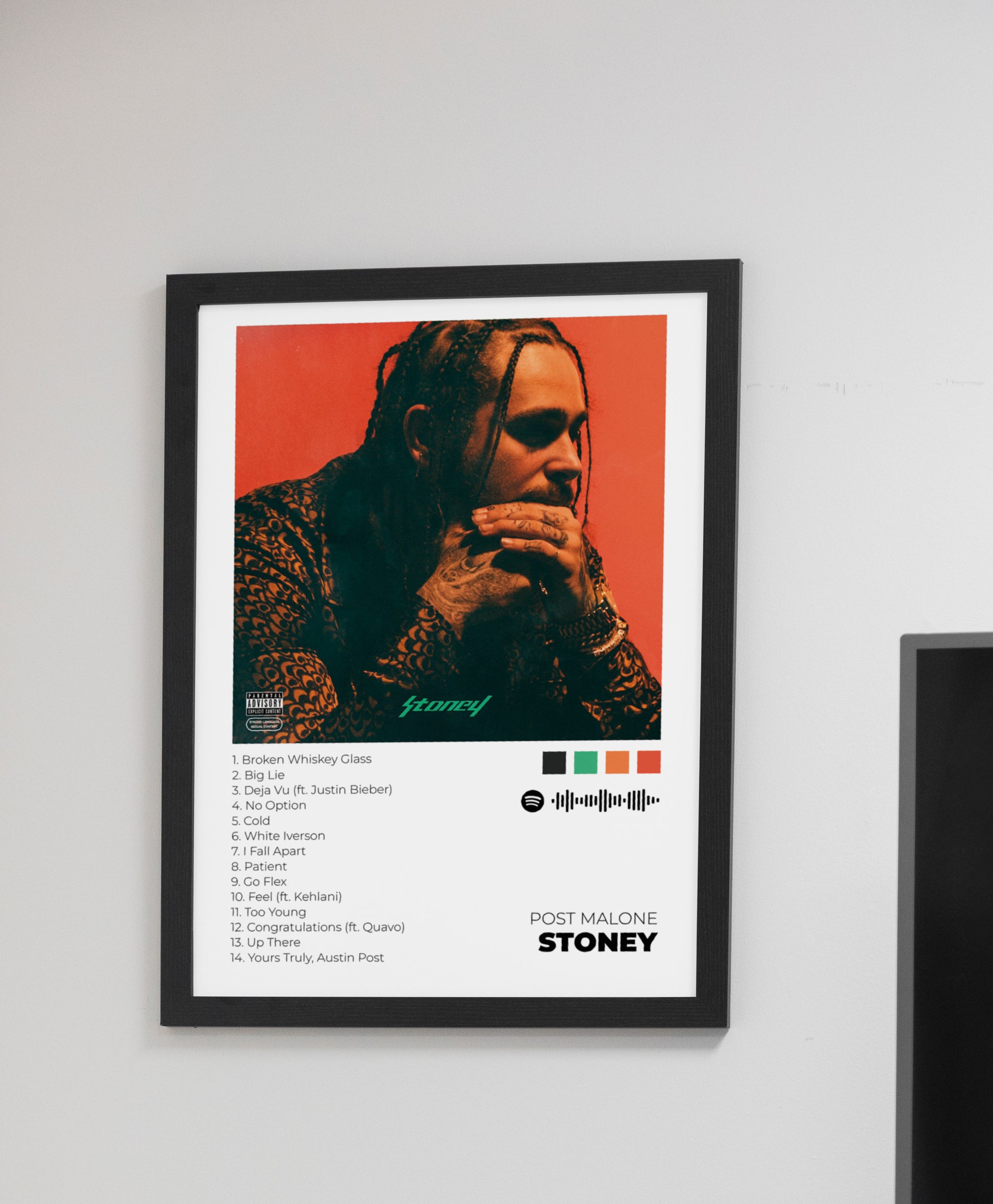 Stoney - Poster Digital de Post Malone | Music Prints