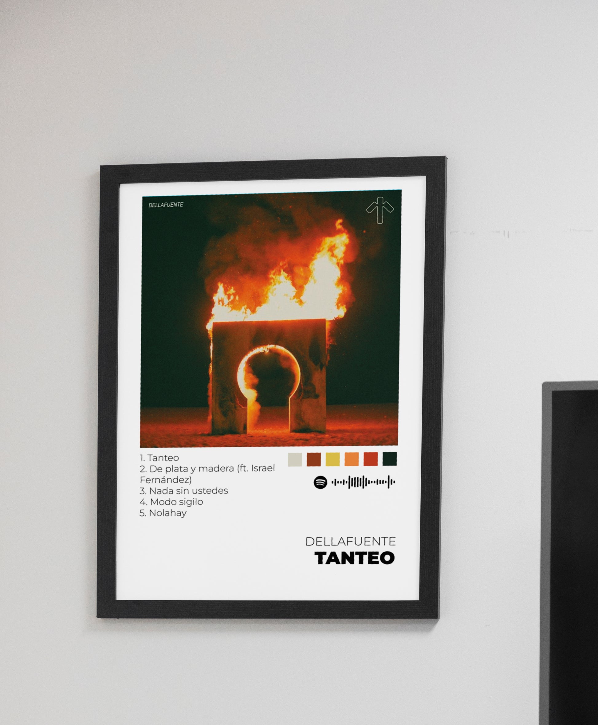 Tanteo - Poster Digital de Dellafuente | Music Prints