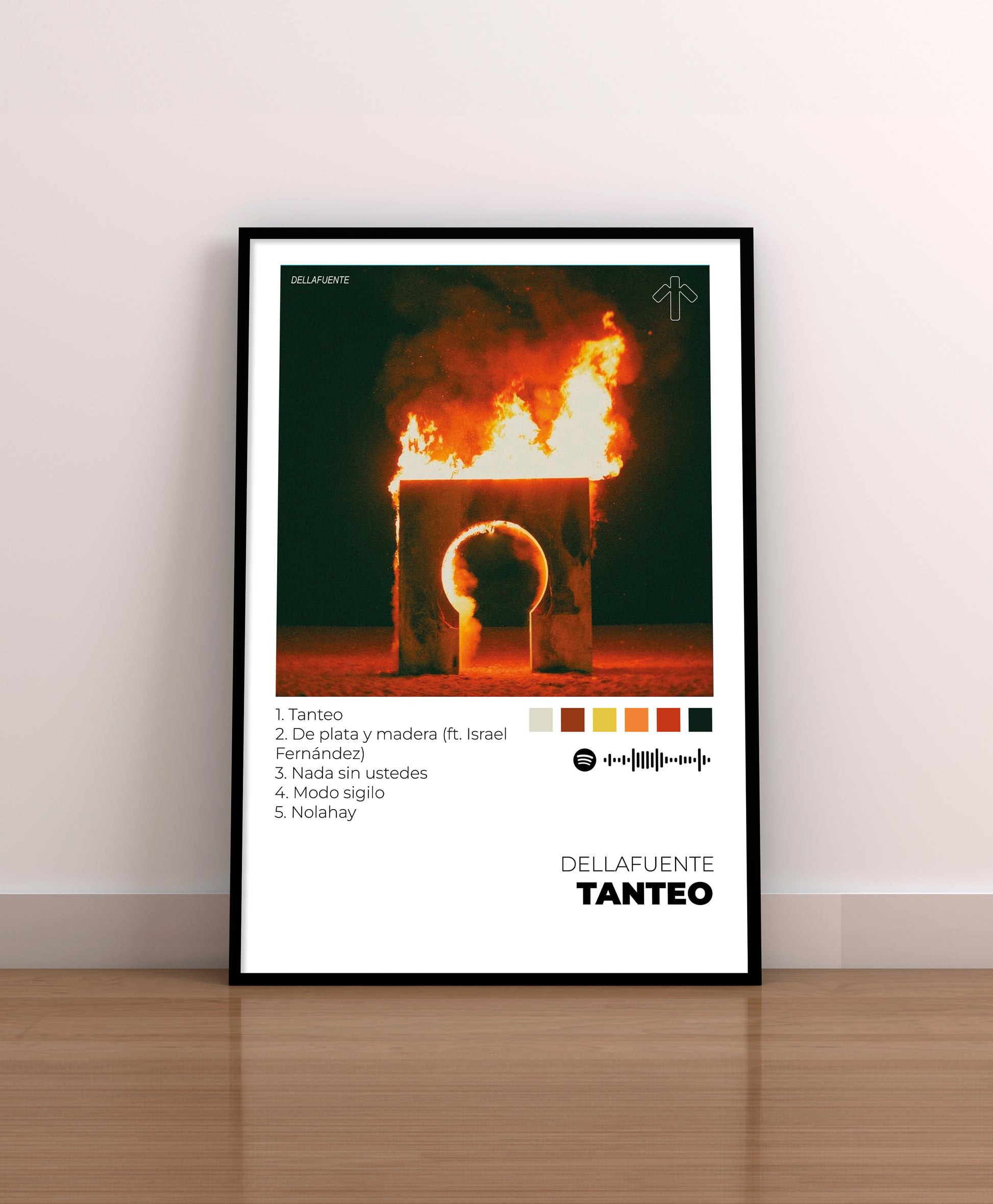 Tanteo - Poster Digital de Dellafuente | Music Prints