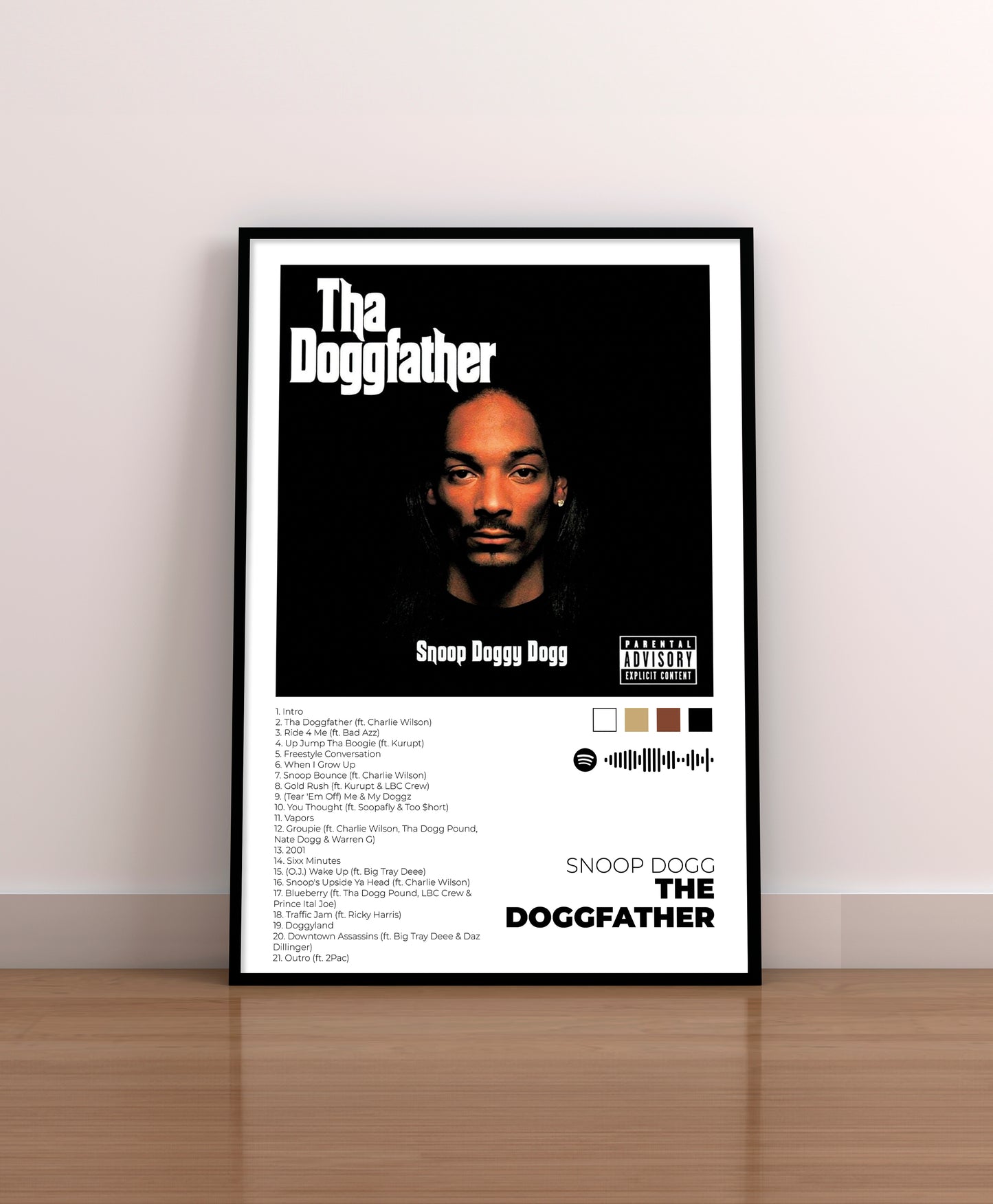 The Doggfather - Poster Digital de Snoop Dogg | Music Prints