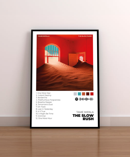 The Slow Rush - Poster Digital de Tame Impala | Music Prints