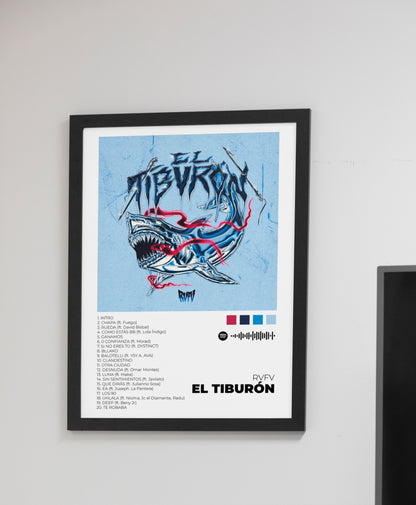 El tiburón. RVFV. Poster