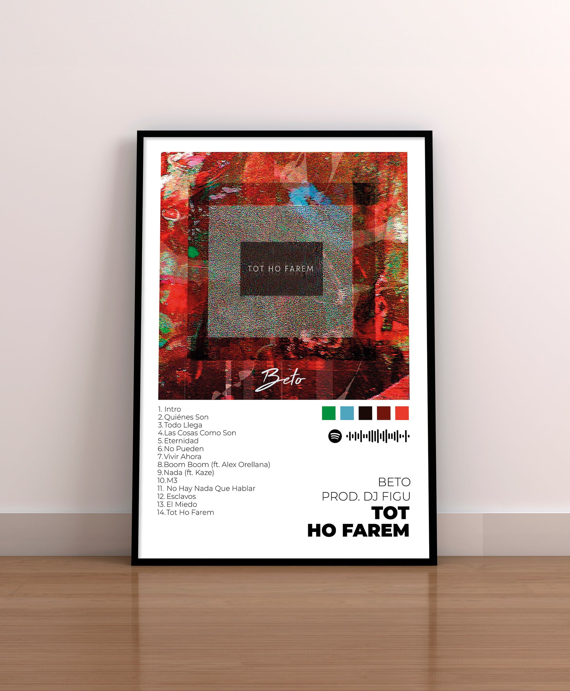 Tot Ho Farem - Poster Digital de Beto | Music Prints