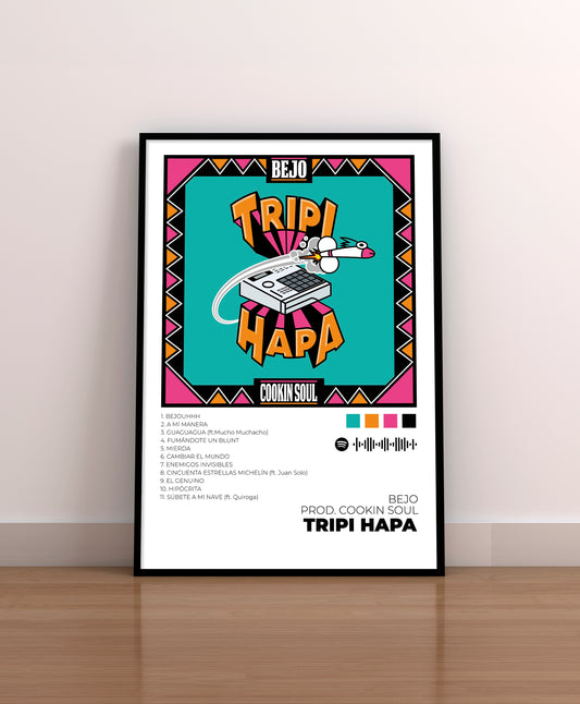 Tripi Hapa - Poster Digital de Bejo | Music Prints