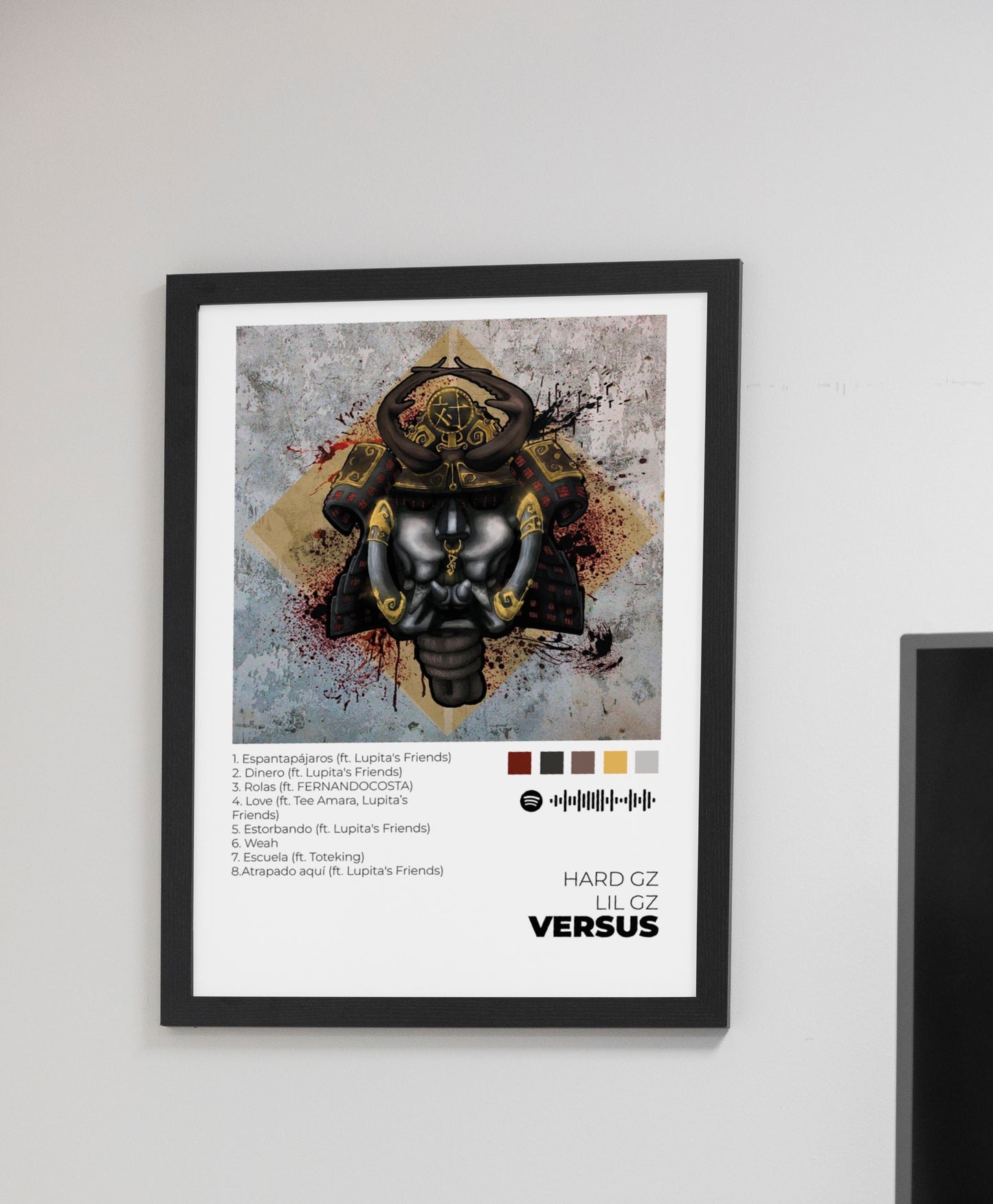 Versus - Poster Digital de Hard GZ | Music Prints