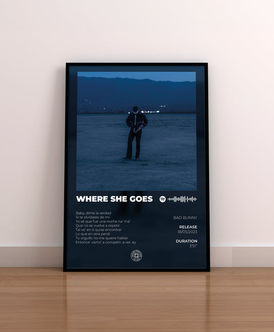 WHERE SHE GOES