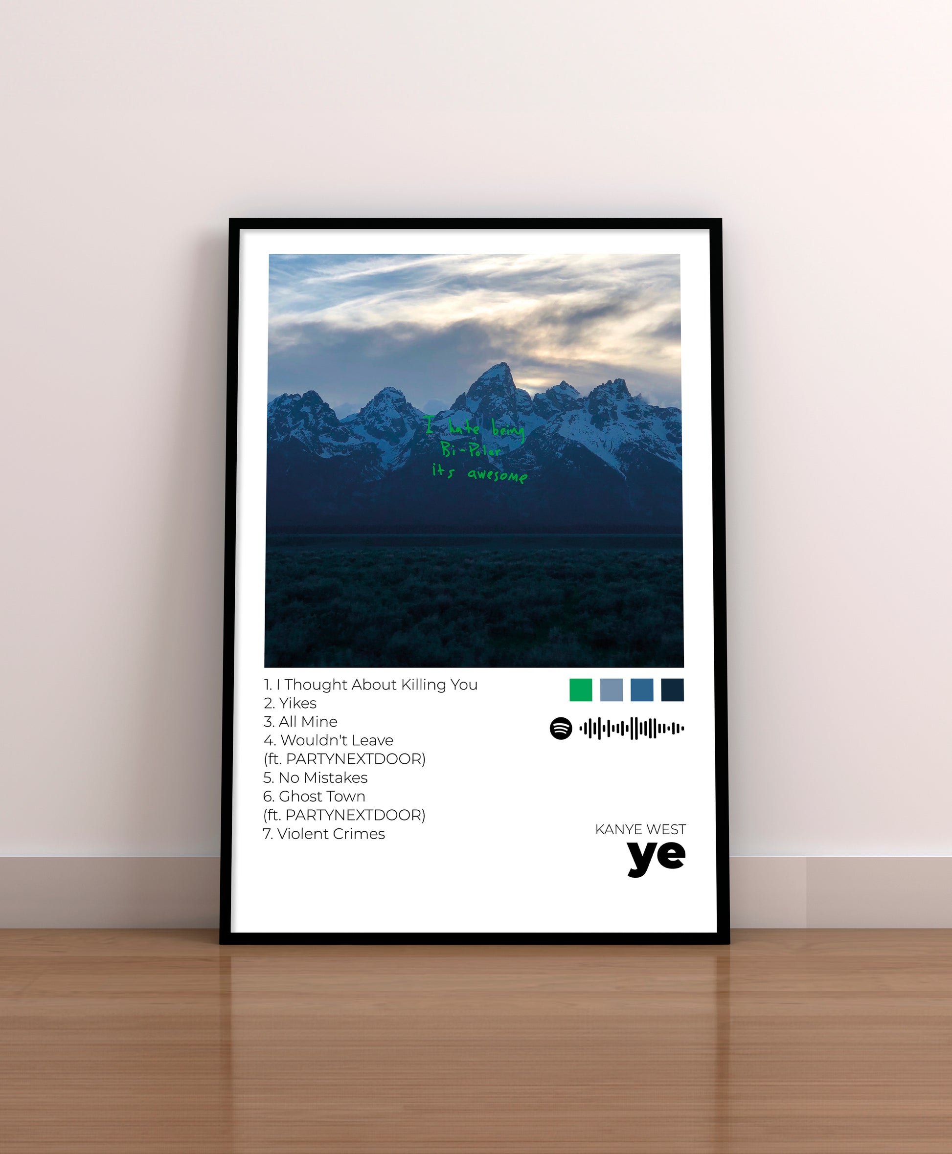 ye - Poster Digital de Kanye West | Music Prints