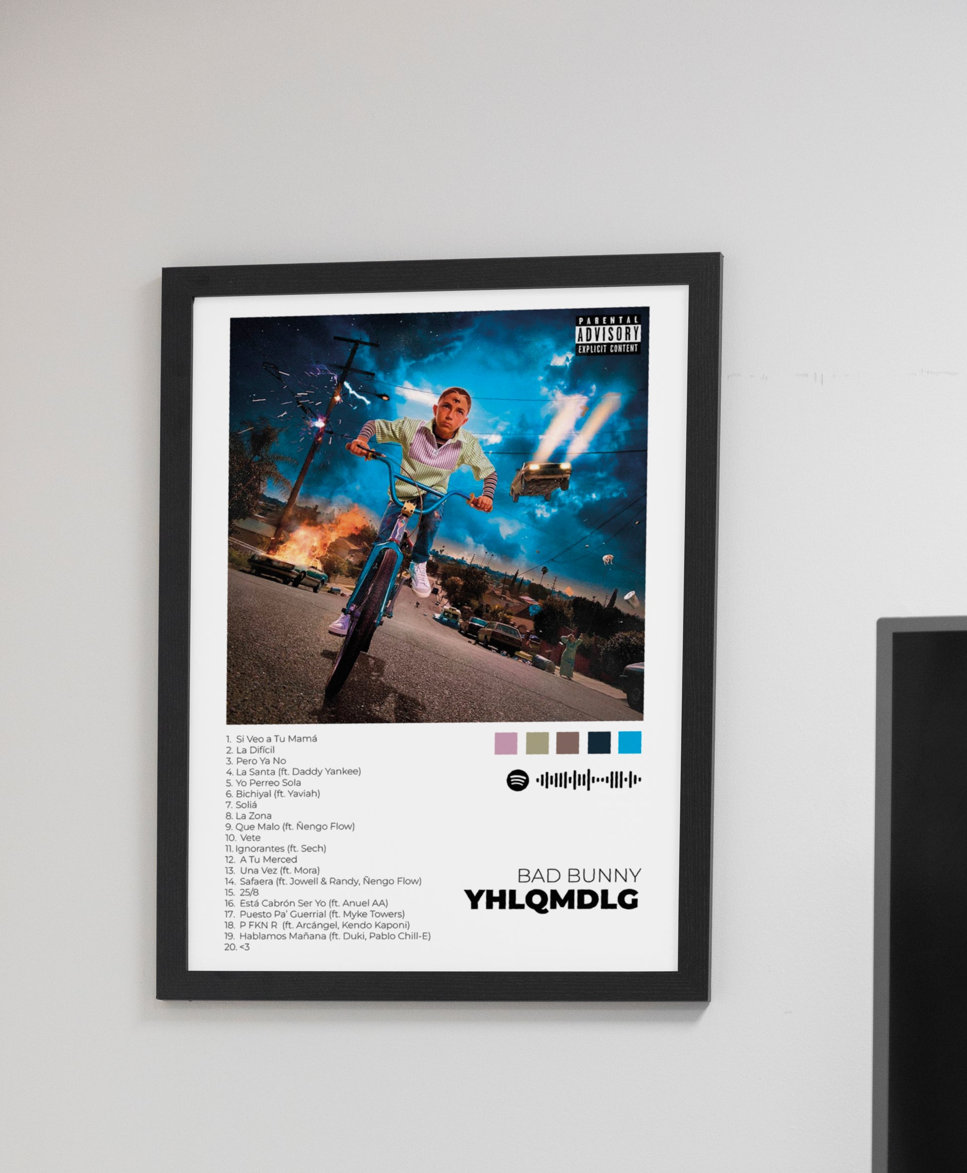 YHLQMDLG - Poster Digital de Bad Bunny | Music Prints